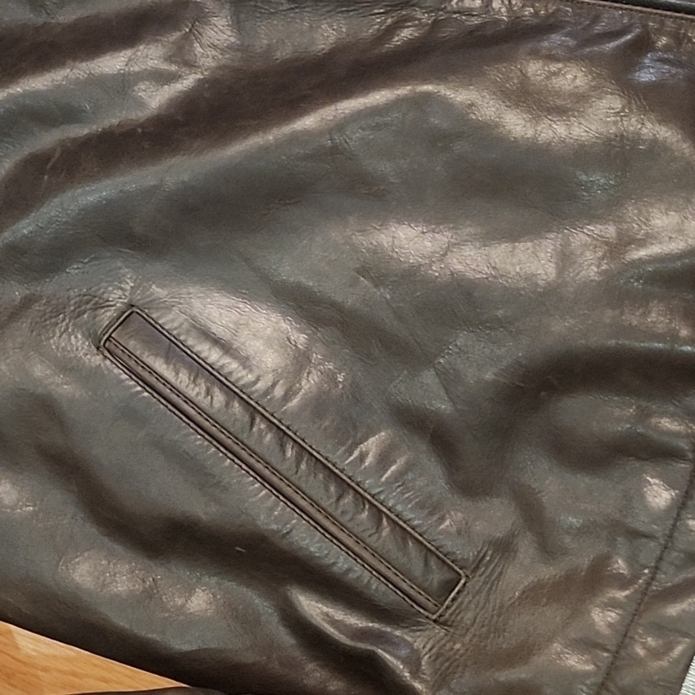 Faconnable Cowhide Leather Jacket - image 2